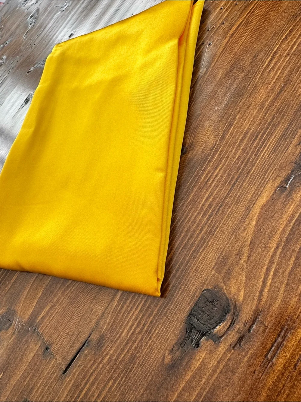 Silky Yellow Satin Pillowcase - Luxury Home Bedding